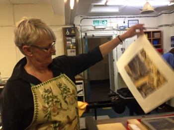 Judy Batt
Stone and Monoprint
Old College 2015